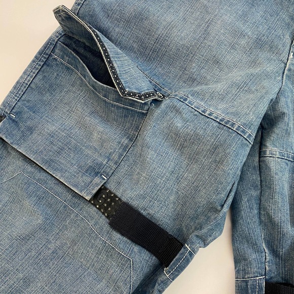 Marithe Francois Girbaud Jeans Vintage Y2K Oversized Cargo Denim Size 36 - Picture 9 of 14